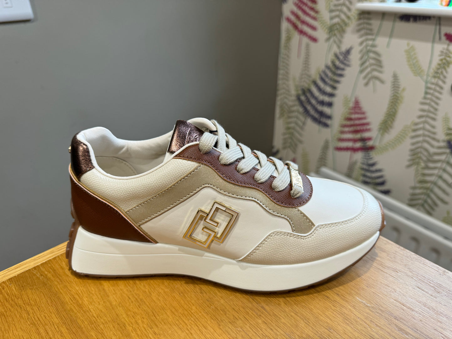 Tommy Bowe for Her Touye Cream/Tan Trainer