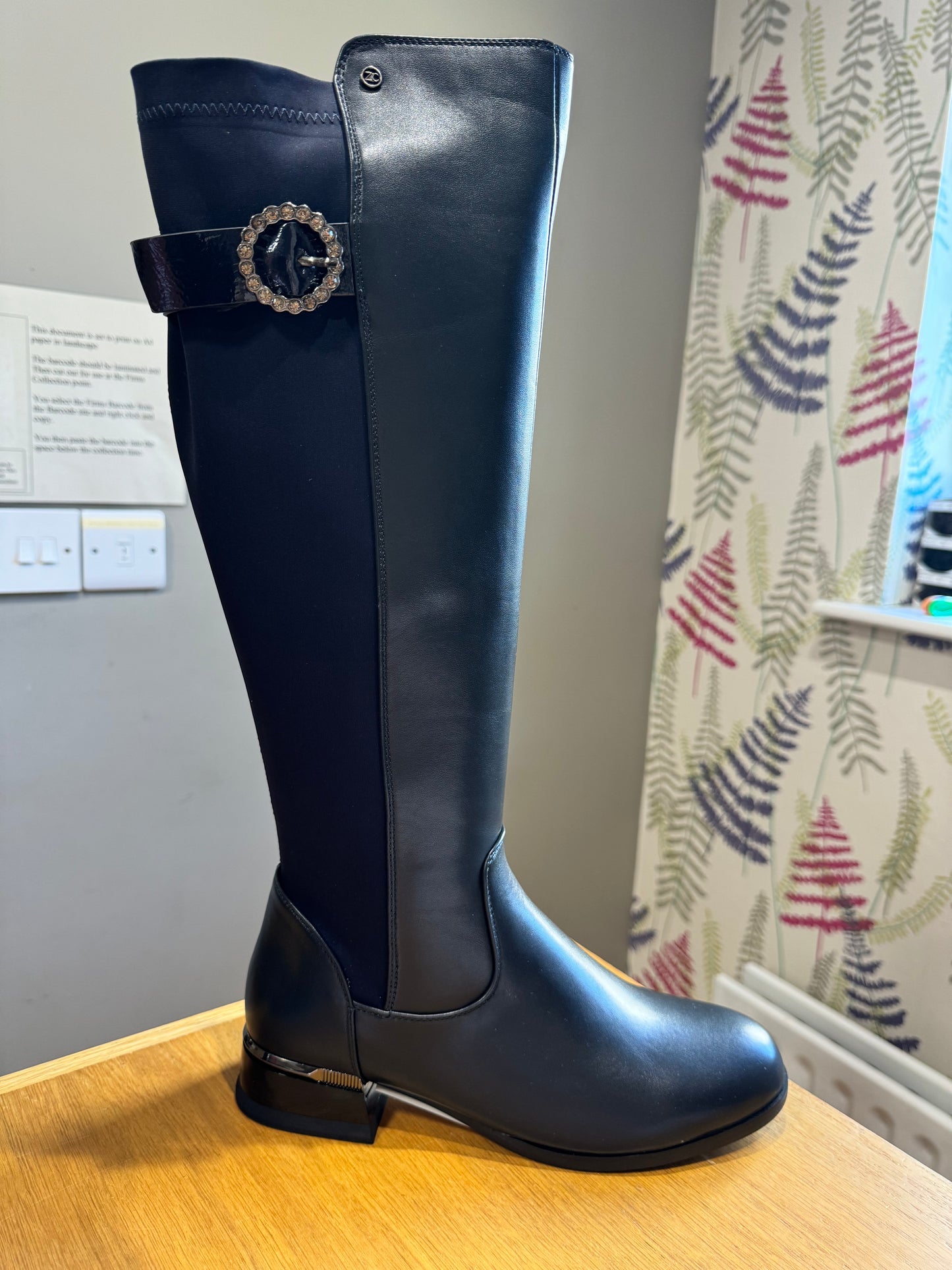 Zanni & Co Baladiya Navy Knee Boot