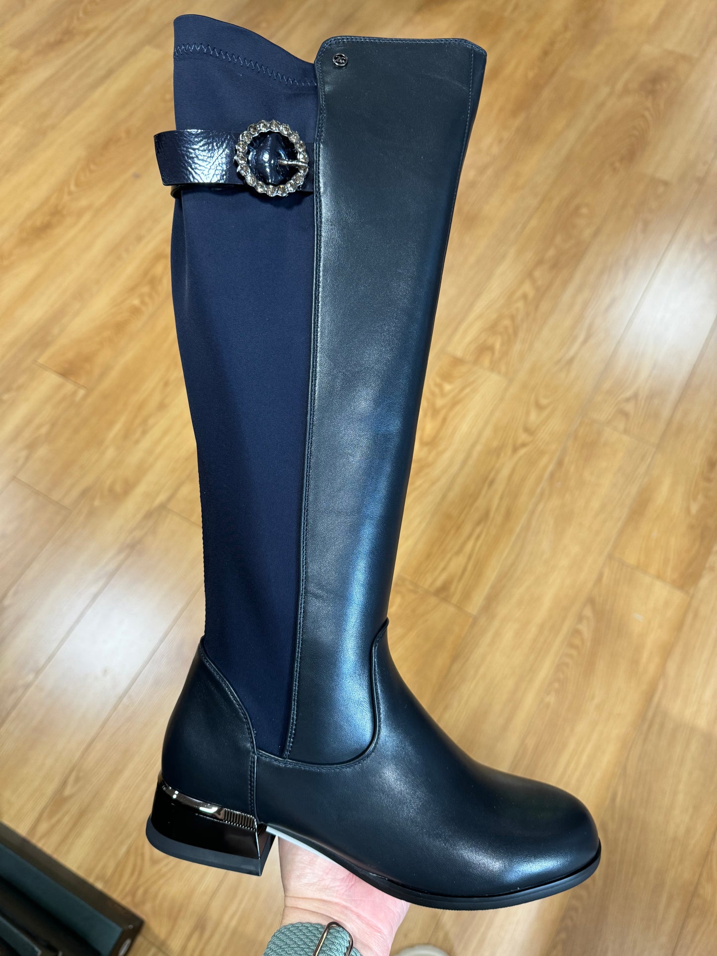 Zanni & Co Baladiya Navy Knee Boot