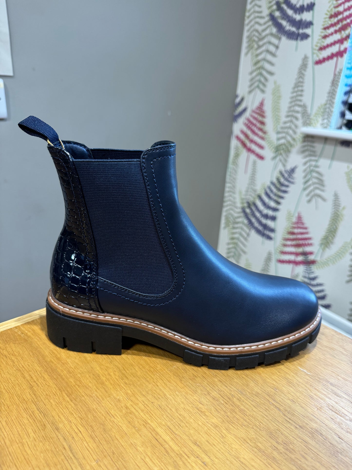 Lunar Poppins Navy Boot