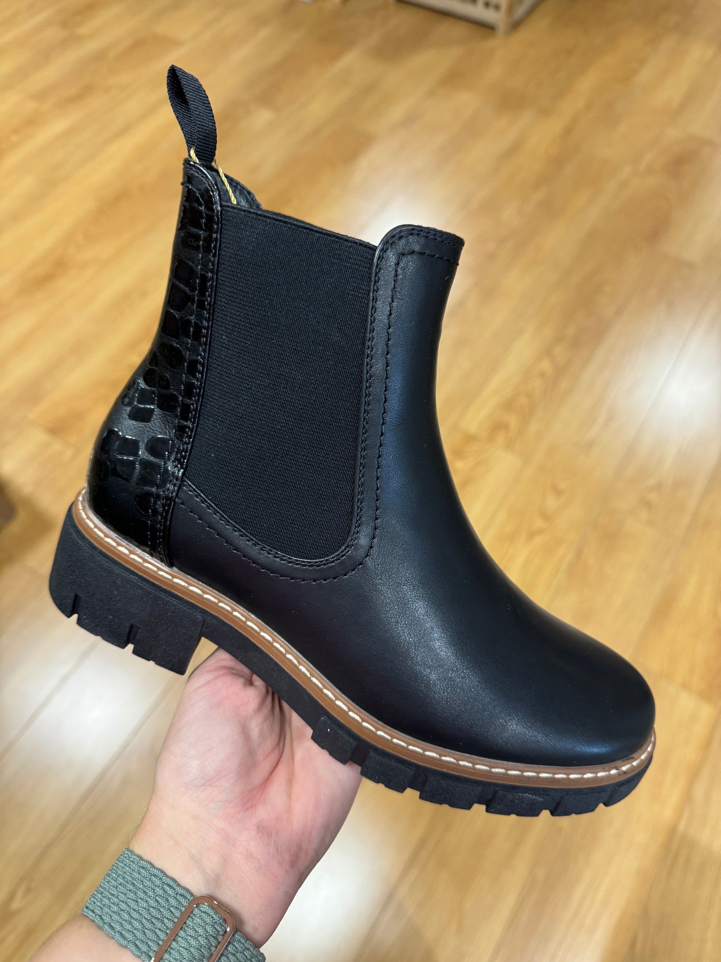 Lunar Poppins Black Boot