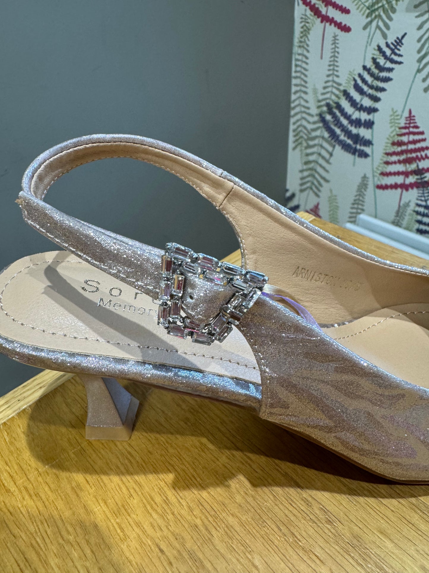 Sorento Arniston Rose Sparkle Slingback