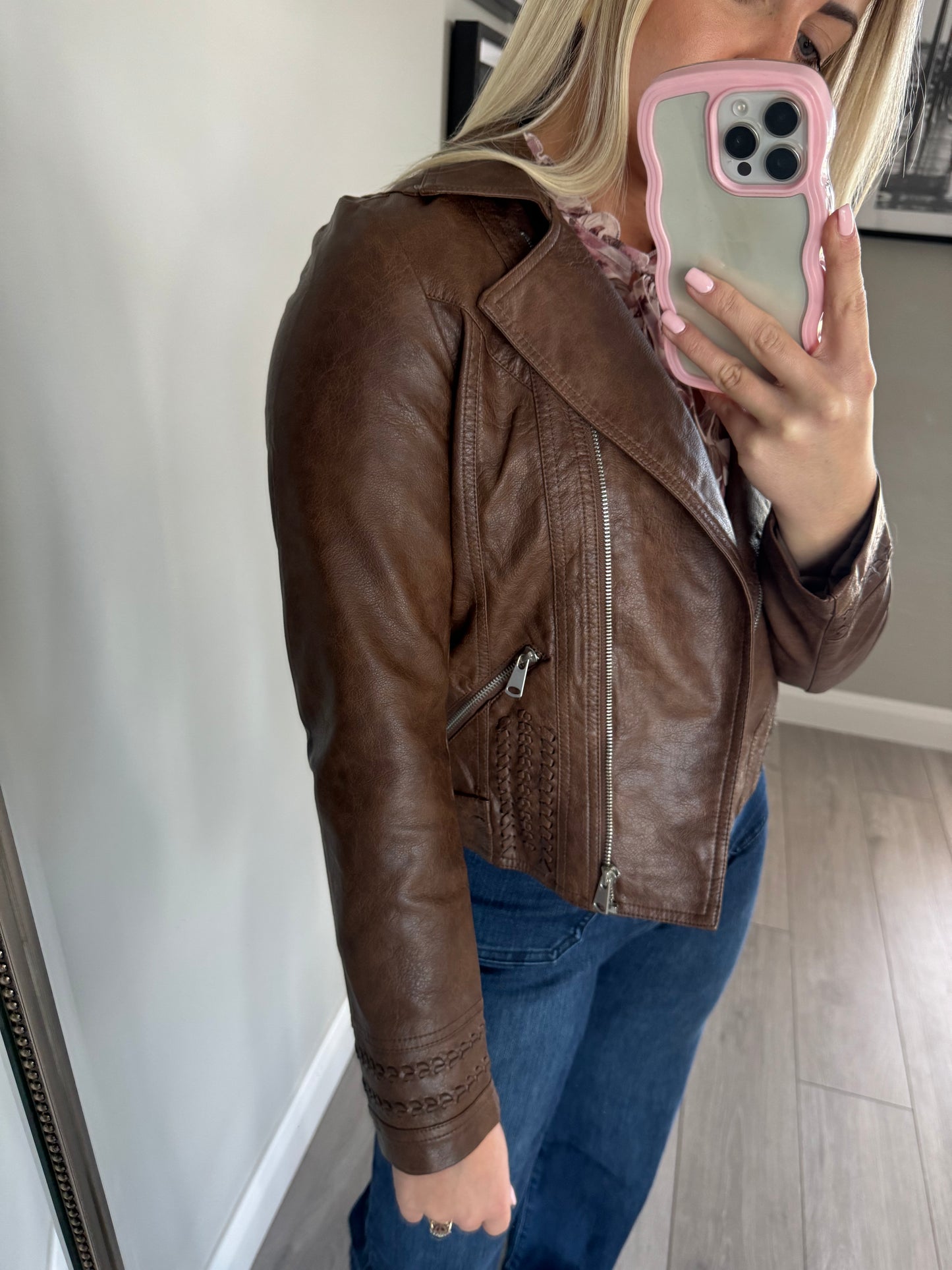 Tan Leather Jacket