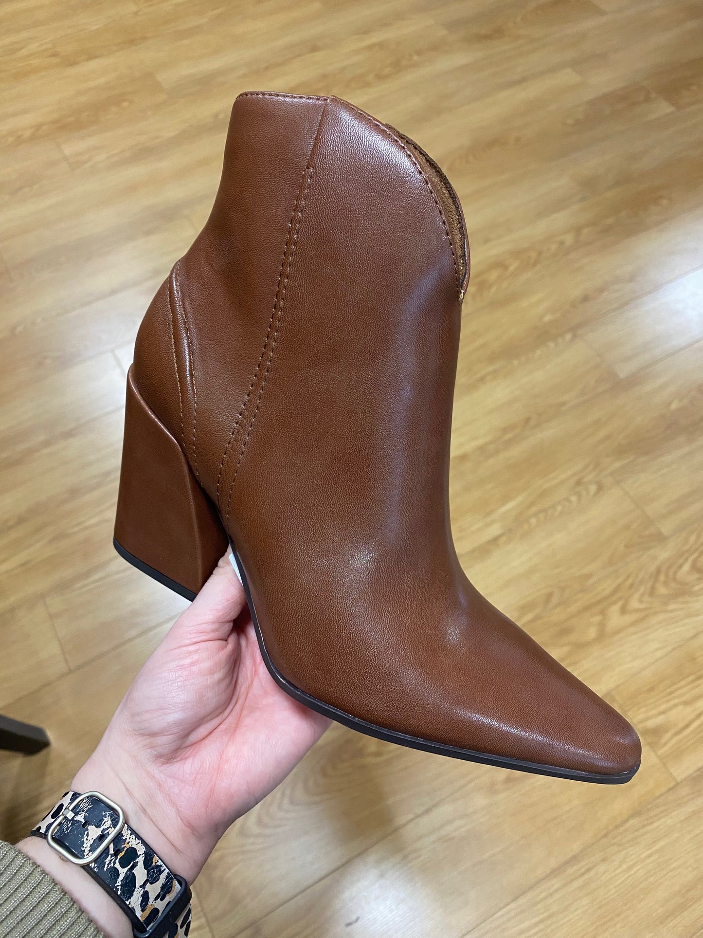 Marco Tozzi Camel Western Boot