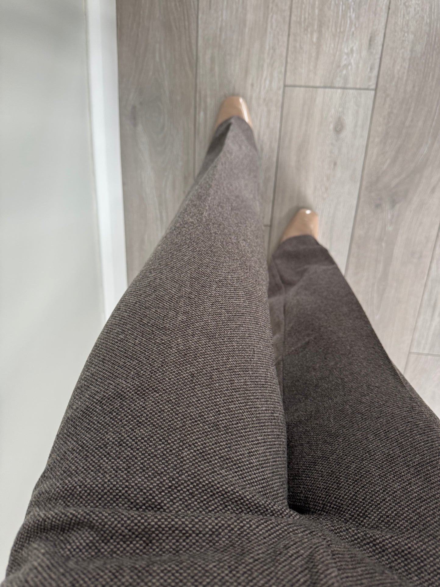 Freequent Brown Marl Trousers