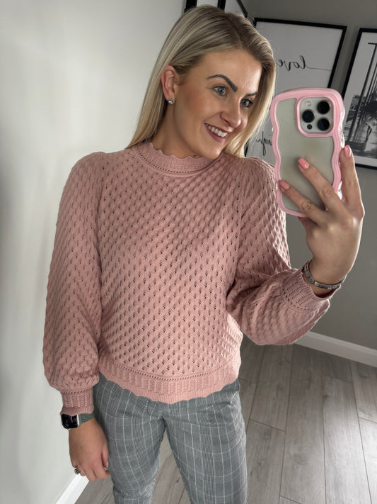 Freequent Nude Pink Jumper