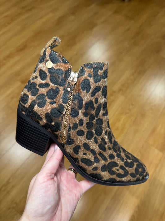 XTI Camel Leopard Boot