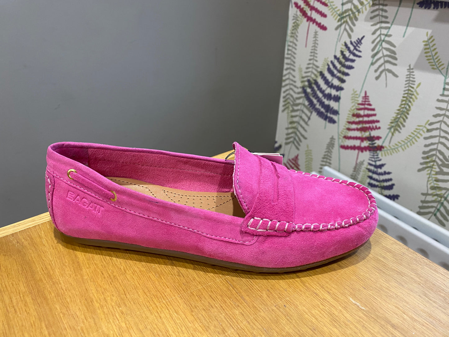 Bagatt Pink Leather Loafer