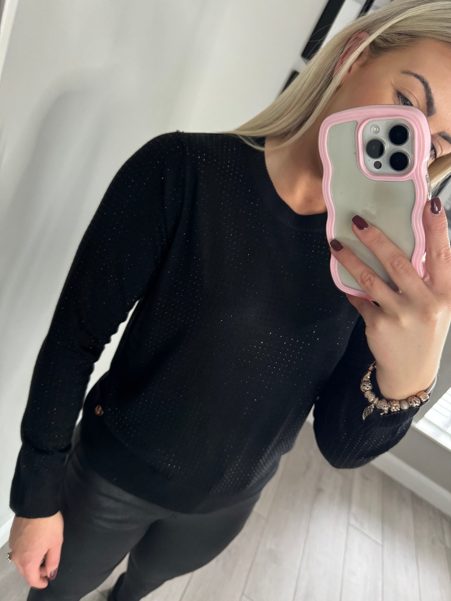 Rant & Rave Freda Black Jumper