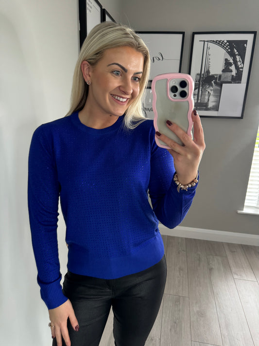 Rant & Rave Freda Cobalt Jumper