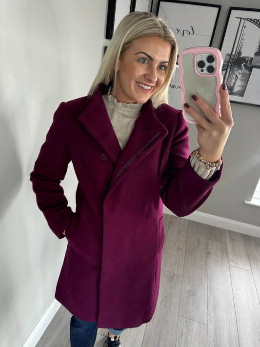 Emreco Burgundy Coat