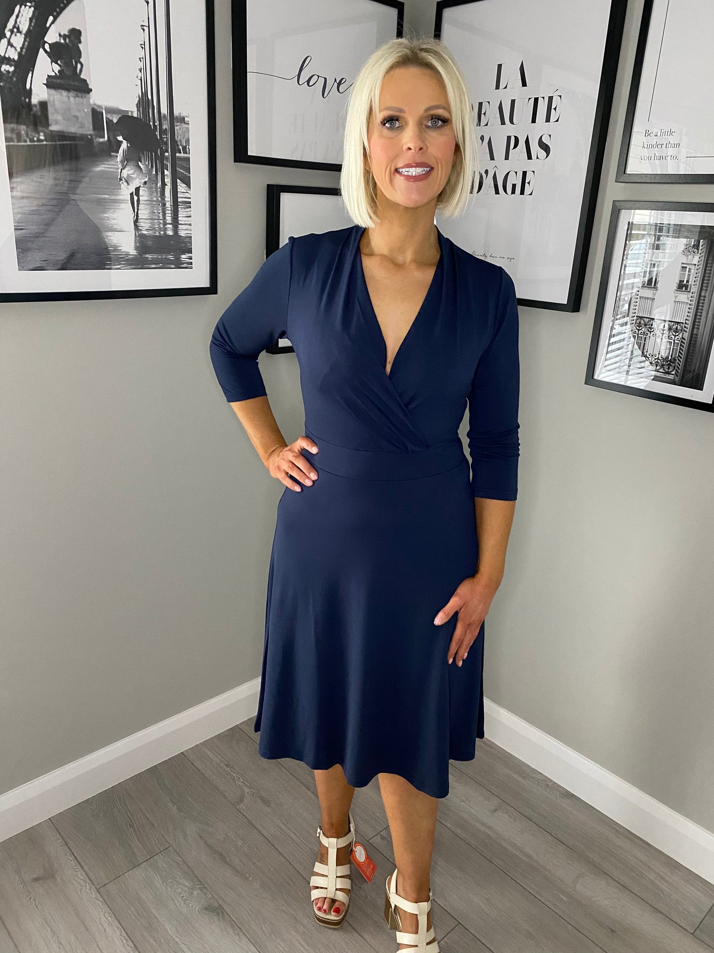 Freequent Navy Dress