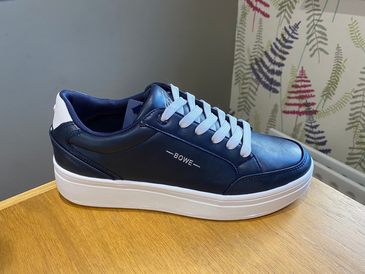 Tommy Bowe for Her Lane Navy Trainer