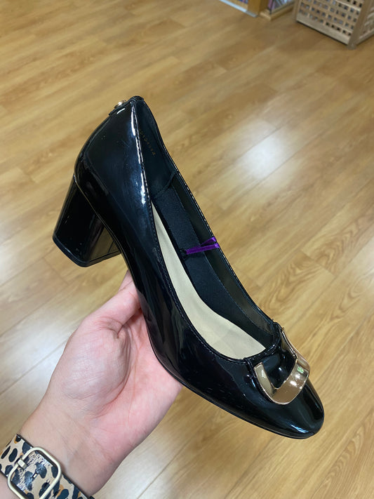 Lotus Aubrey Black Patent Shoe