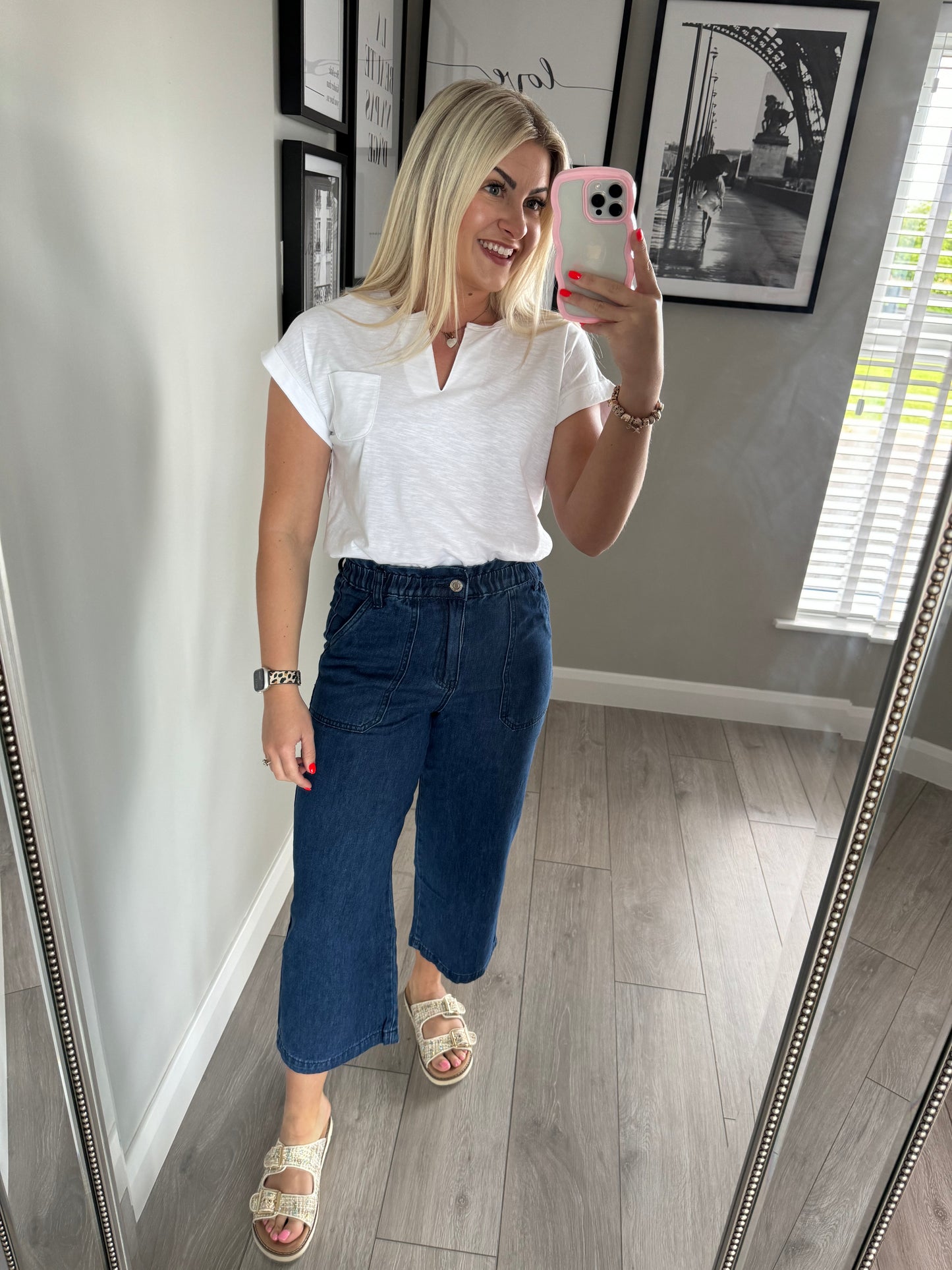 Rant & Rave Lynsey Denim Culotte