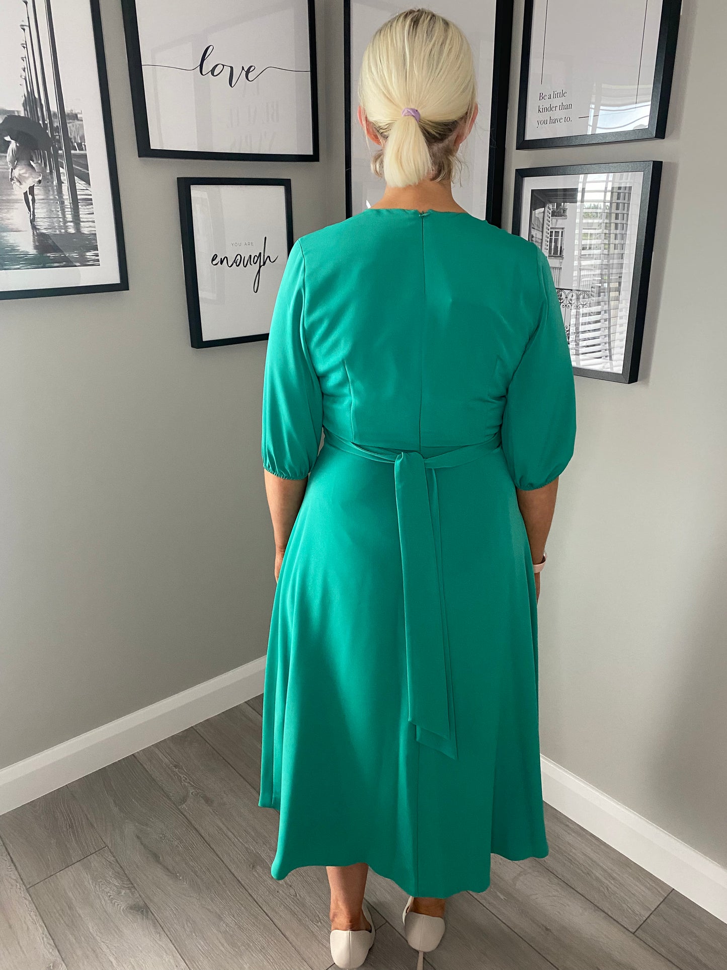 Ella Boo Aqua Green Dress