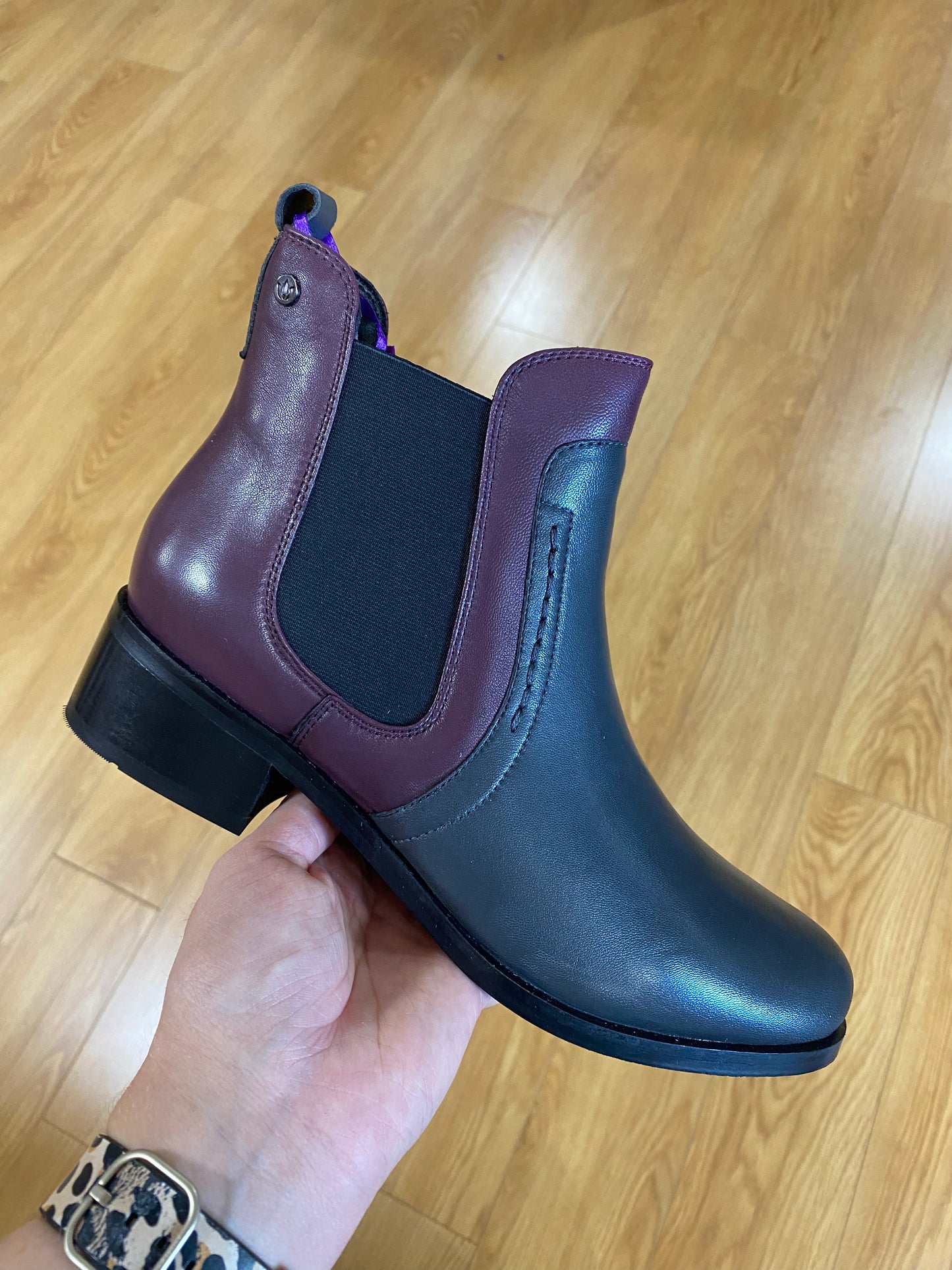 Lotus Murphy Grey/Burgundy Boot