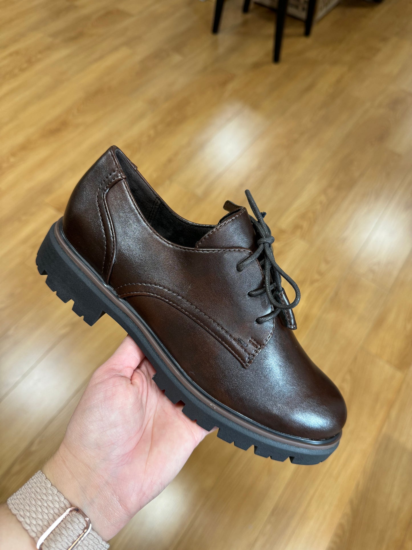 Marco Tozzi Chestnut Brogue