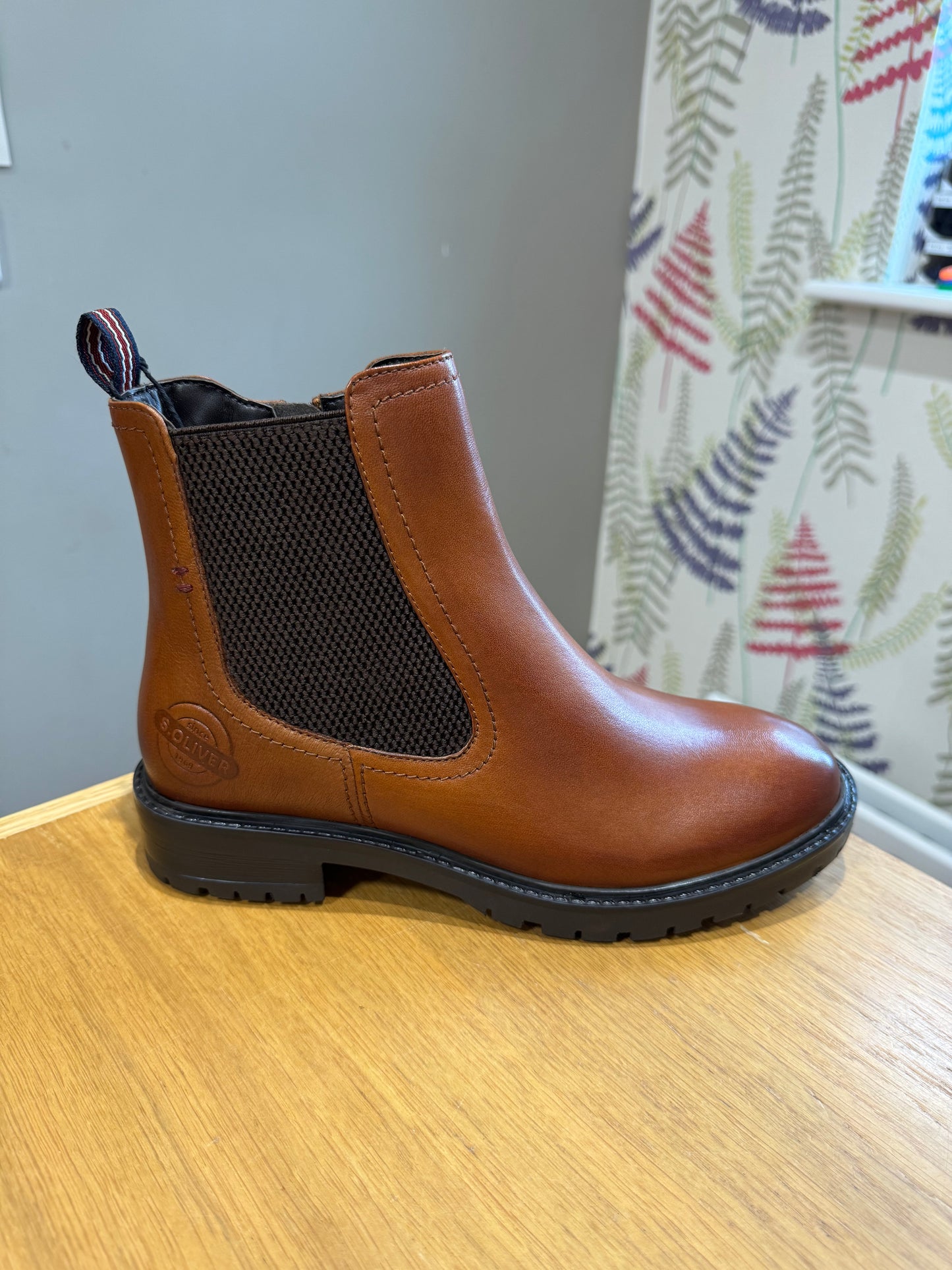 S. Oliver Tan Chelsea Boot