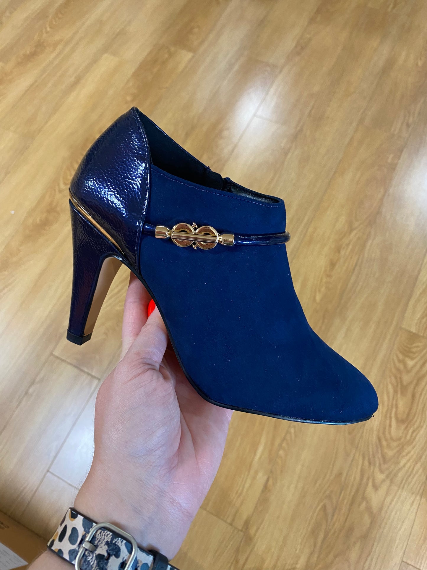 Lotus Janis Navy Shoe Boot