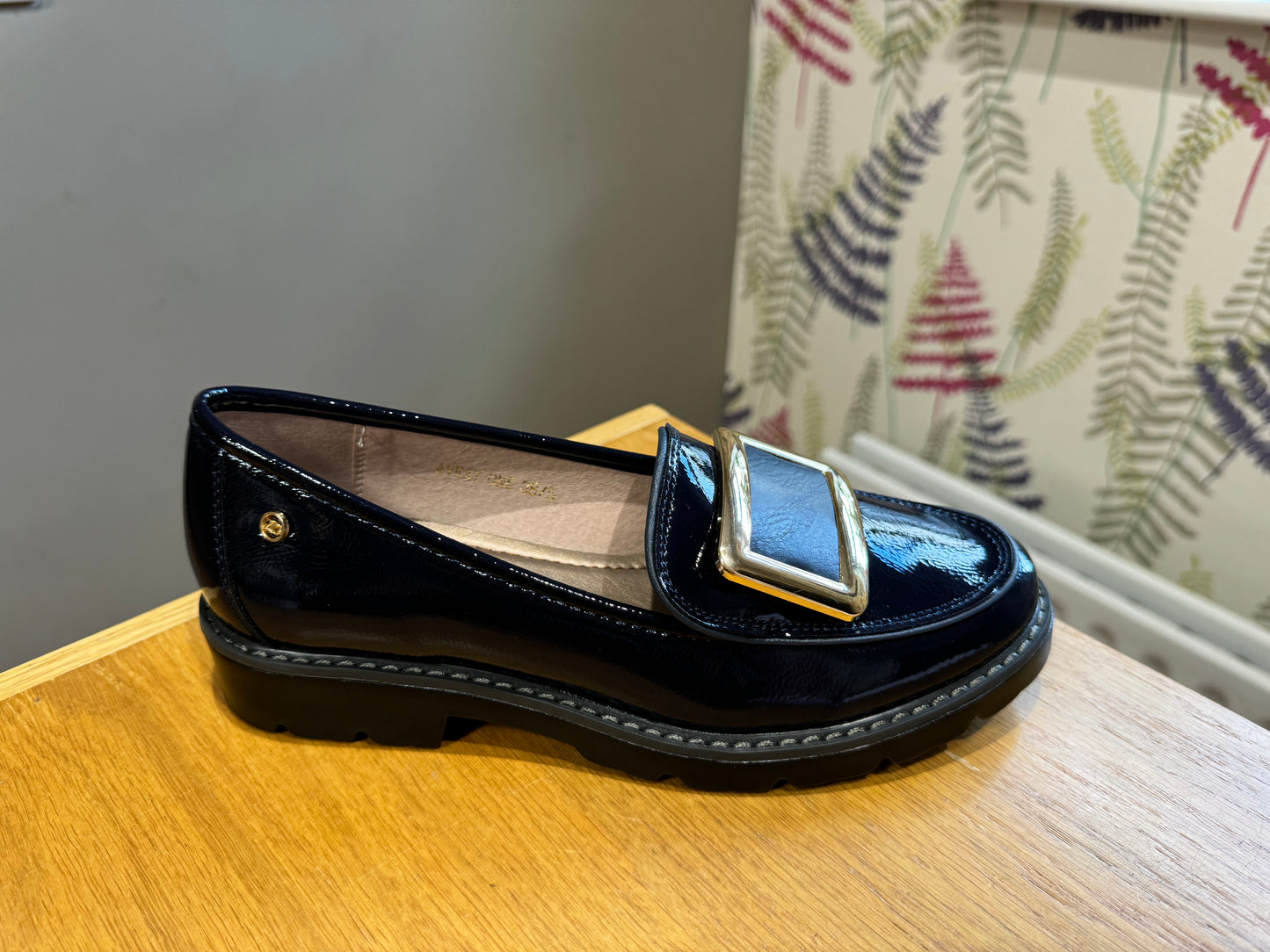 Zanni & Co Avray Navy Patent Loafer