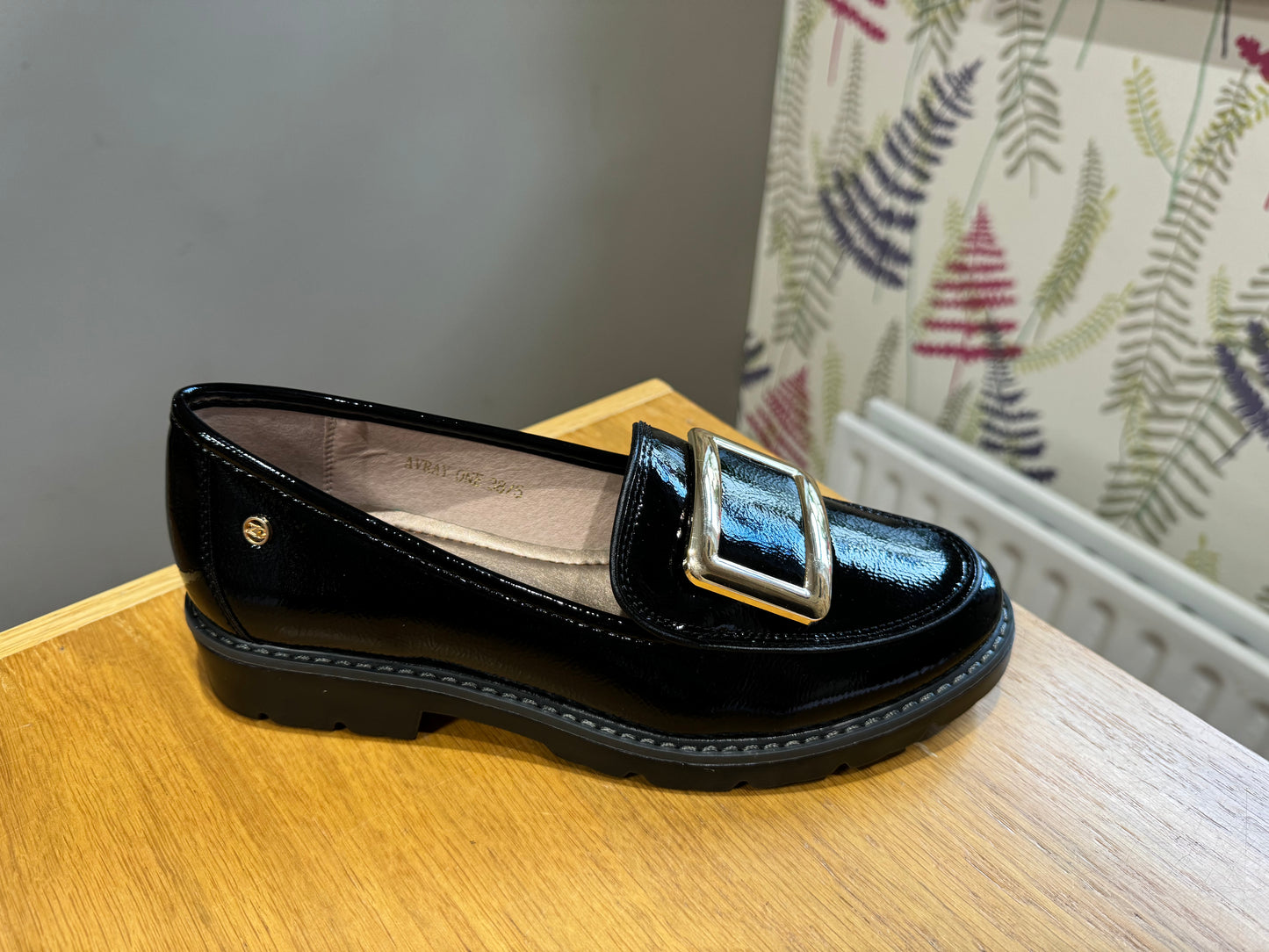 Zanni & Co Avray Black Patent Loafer