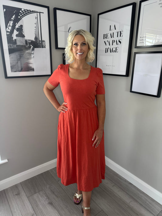 Nomads Orange Dress