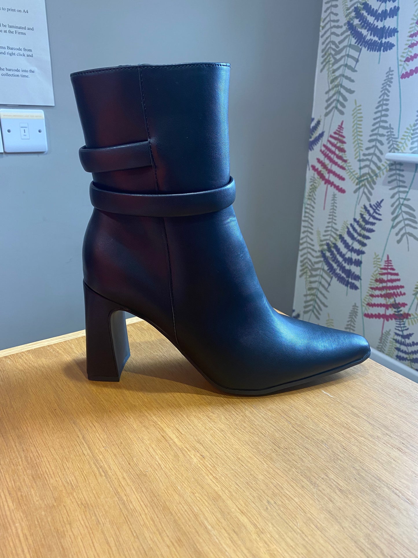 Marco Tozzi Black Heeled Boot