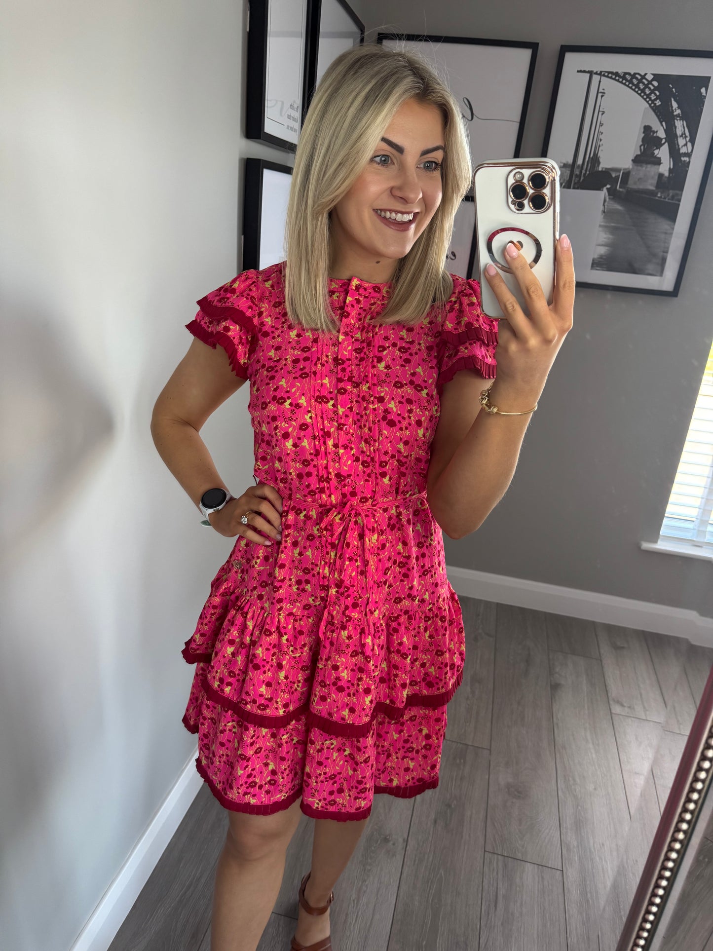 Rant & Rave Eliana Pink Dress
