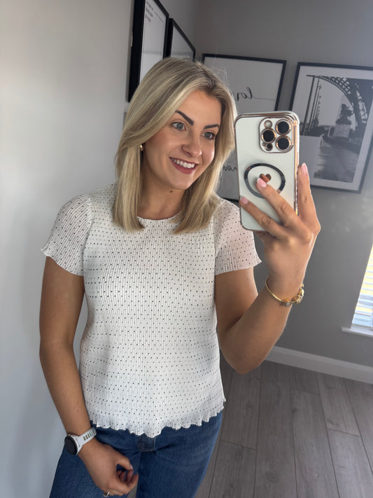 Rant & Rave Onika White Top