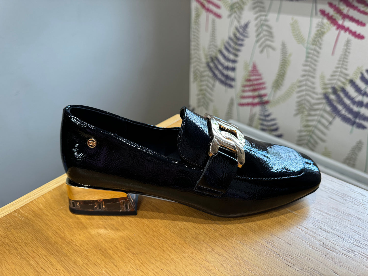 Zanni & Co Laocai Black Patent Loafer