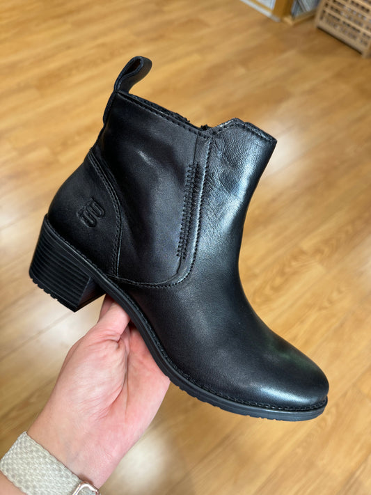 Bagatt Black Block Heeled Boot