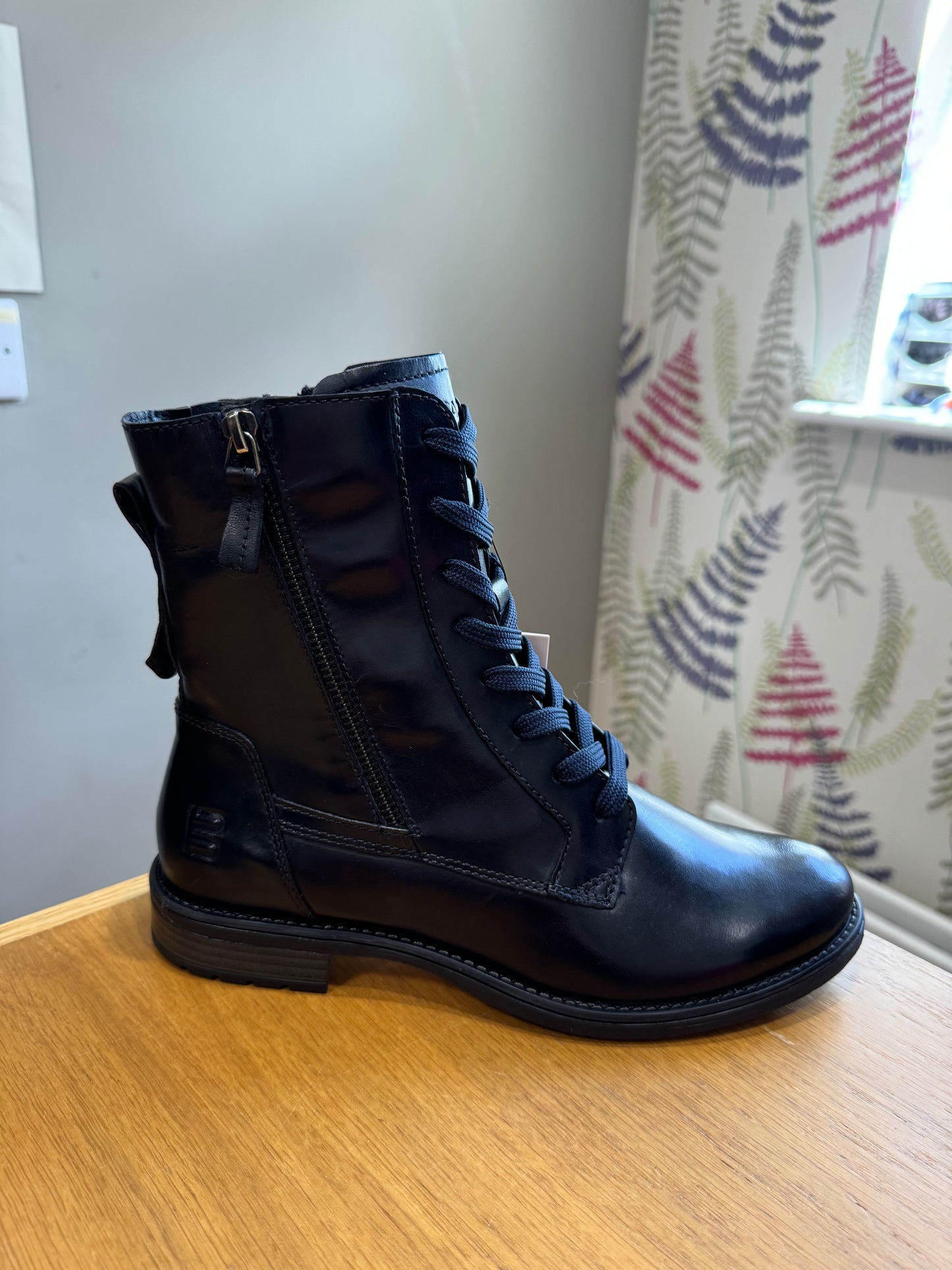 Bagatt Navy Lace Up Boot