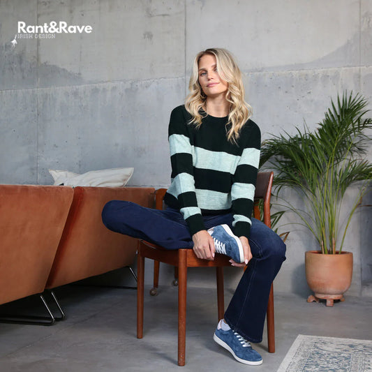 Rant & Rave Josie Teal Jumper