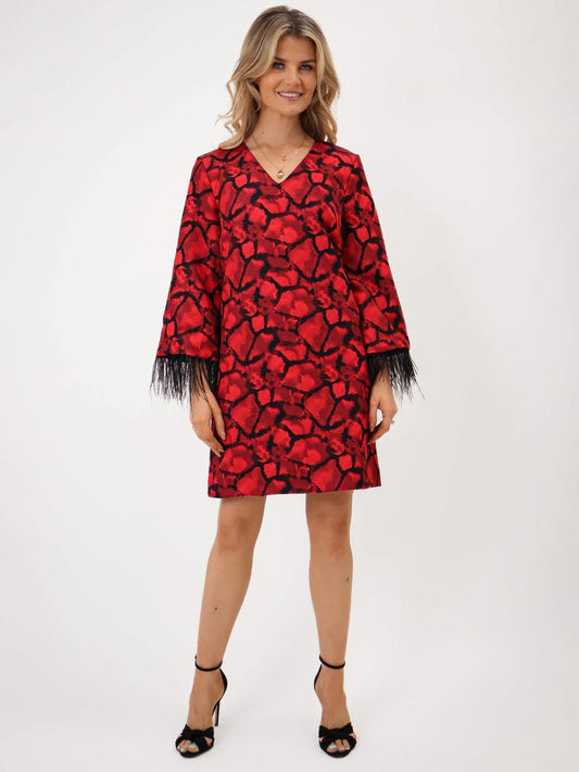 Kate & Pippa Taylor Red Dress