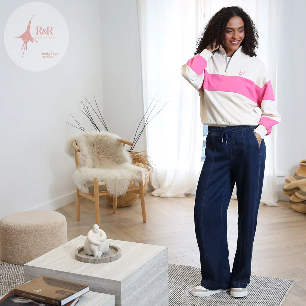 Relax & Renew Lana Dark Denim Trouser