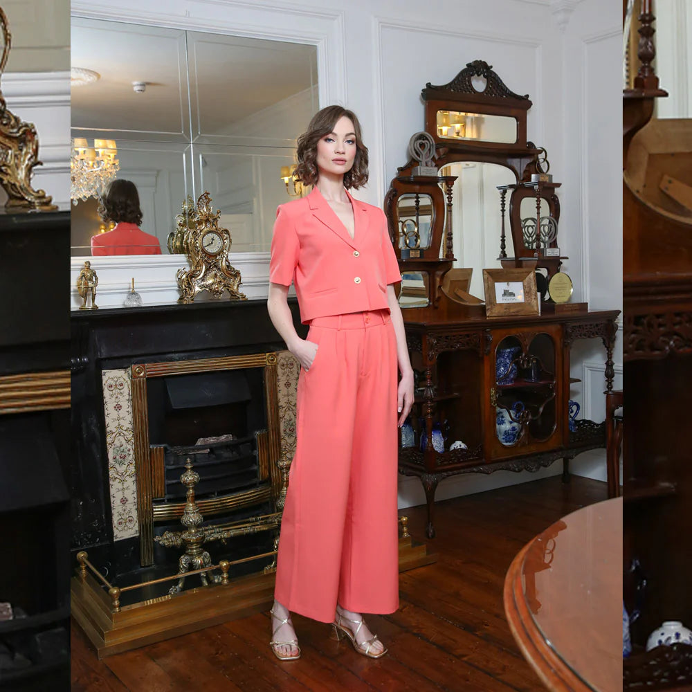 Rant & Rave Lilth Coral Trouser