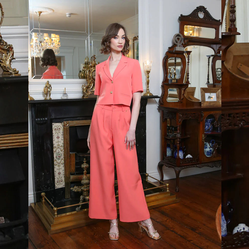 Rant & Rave Lilth Coral Trouser