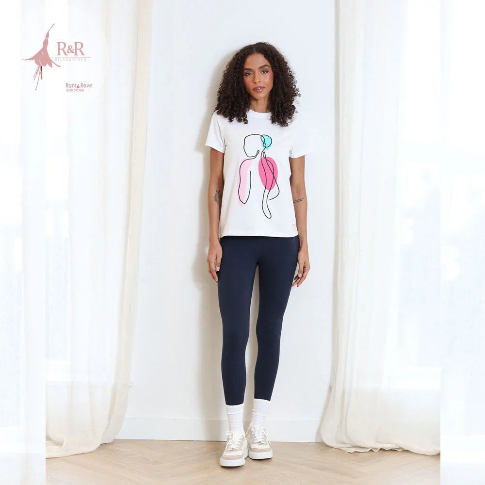 Relax & Renew Meryl White T-Shirt