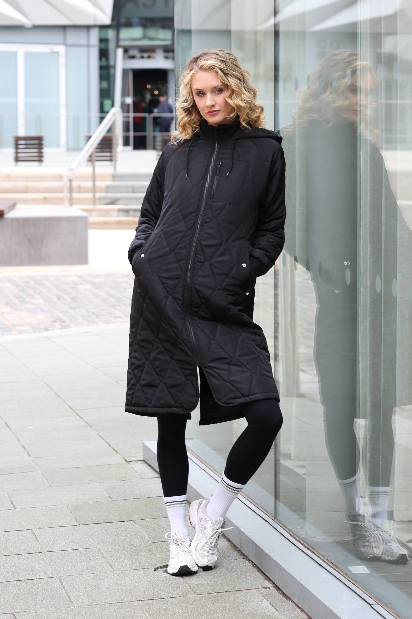Relax & Renew Casey Black Coat