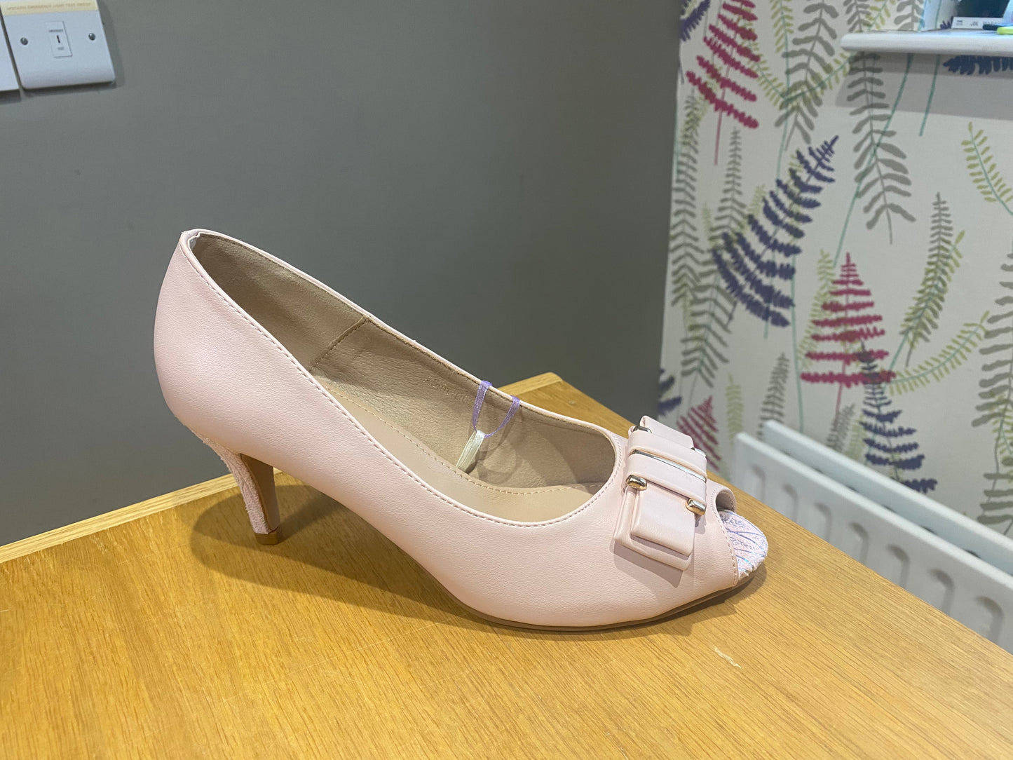 Sorento Ashbridge Blush Peep Toe